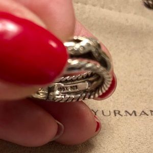 David Yurman Jewelry - Authentic-David Yurman Cross Over Ring David Yurman Jewelry - Authentic-David Yurman Cross Over Ring
